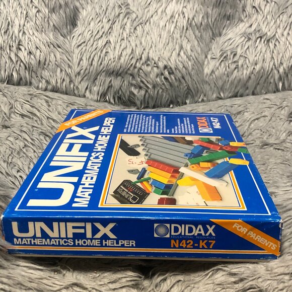 Unifix Mathematics Home Helper Didax N42-K7 Homeschool Education Cubes VTG - Picture 3 of 5